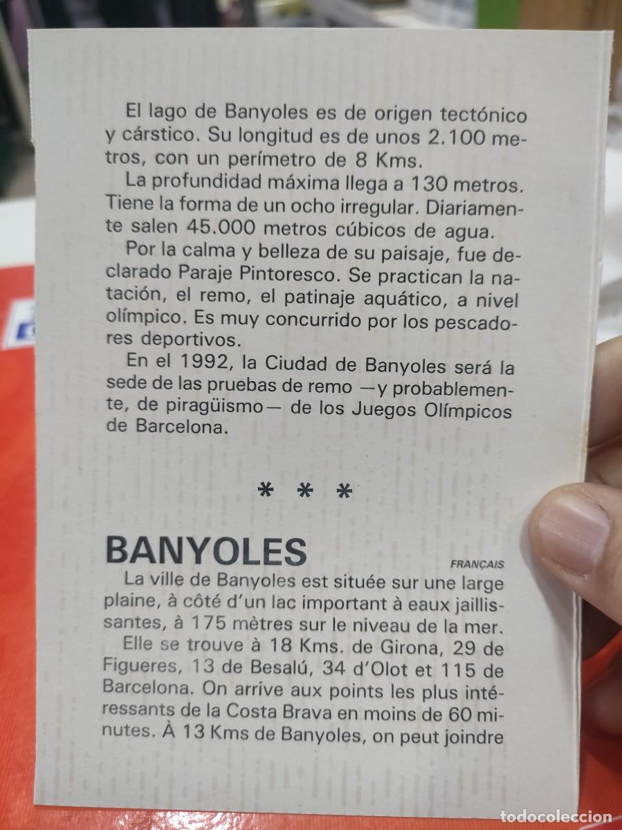 Postales: Postal BANYOLES - Foto 2