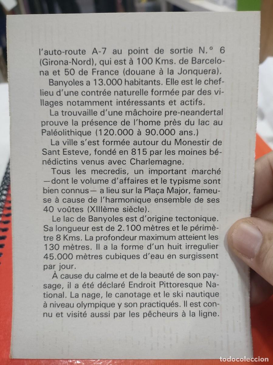 Postales: Postal BANYOLES - Foto 2