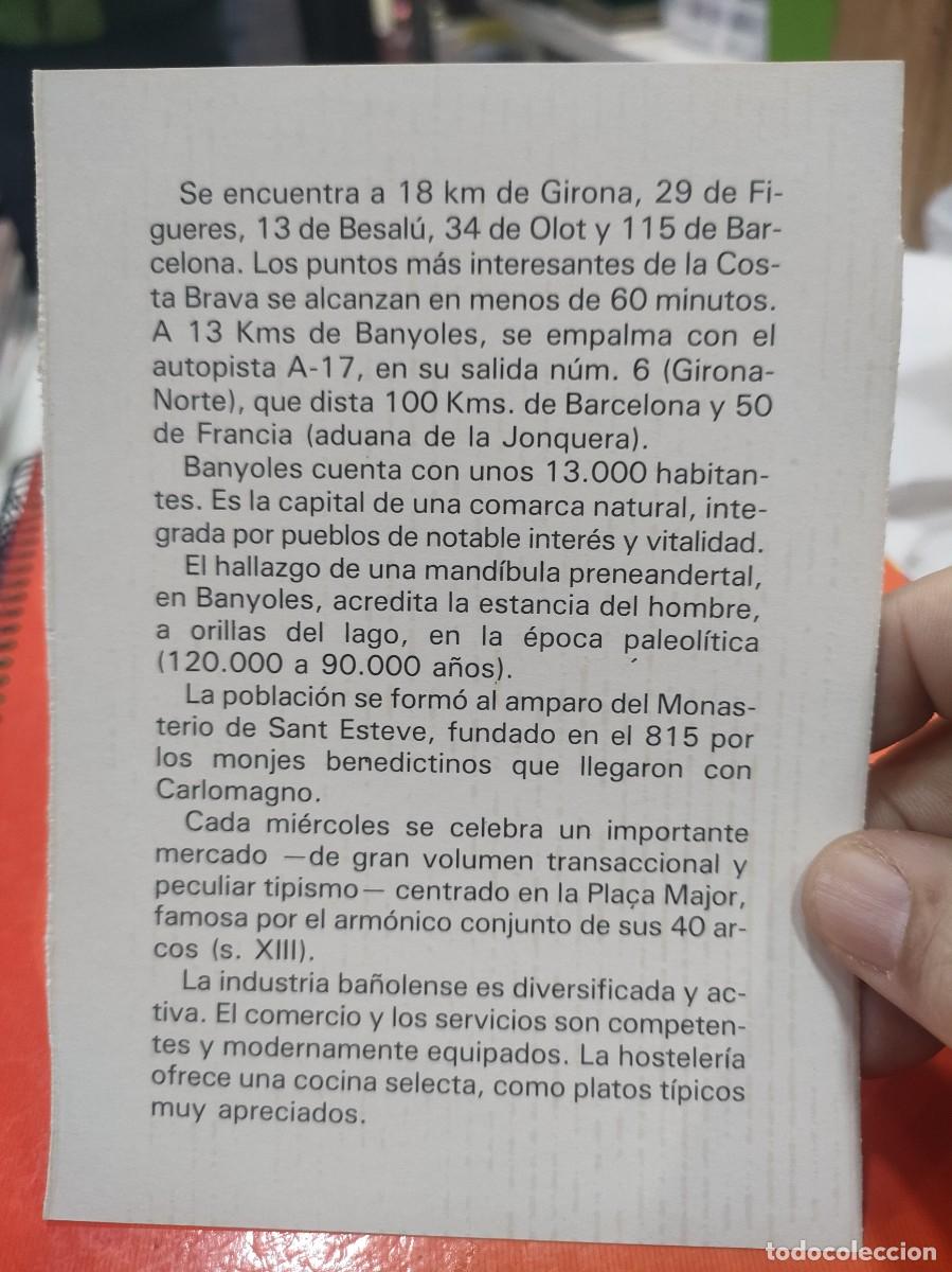 Postales: Postal BANYOLES - Foto 2