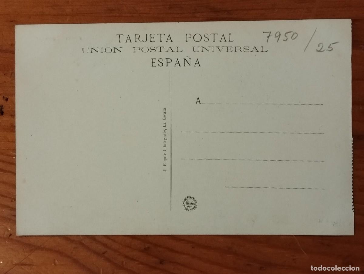 Postales: POSTAL LA ESCALA 5 . SORTIN A PESCAR. ANIMADA.. - Foto 2