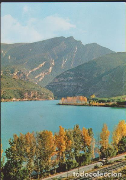Postales: postal ESCRITA PANTANO SELLES PIRINEOS LERIDA EL PALLARS ESPA&Ntilde;A POST CARD