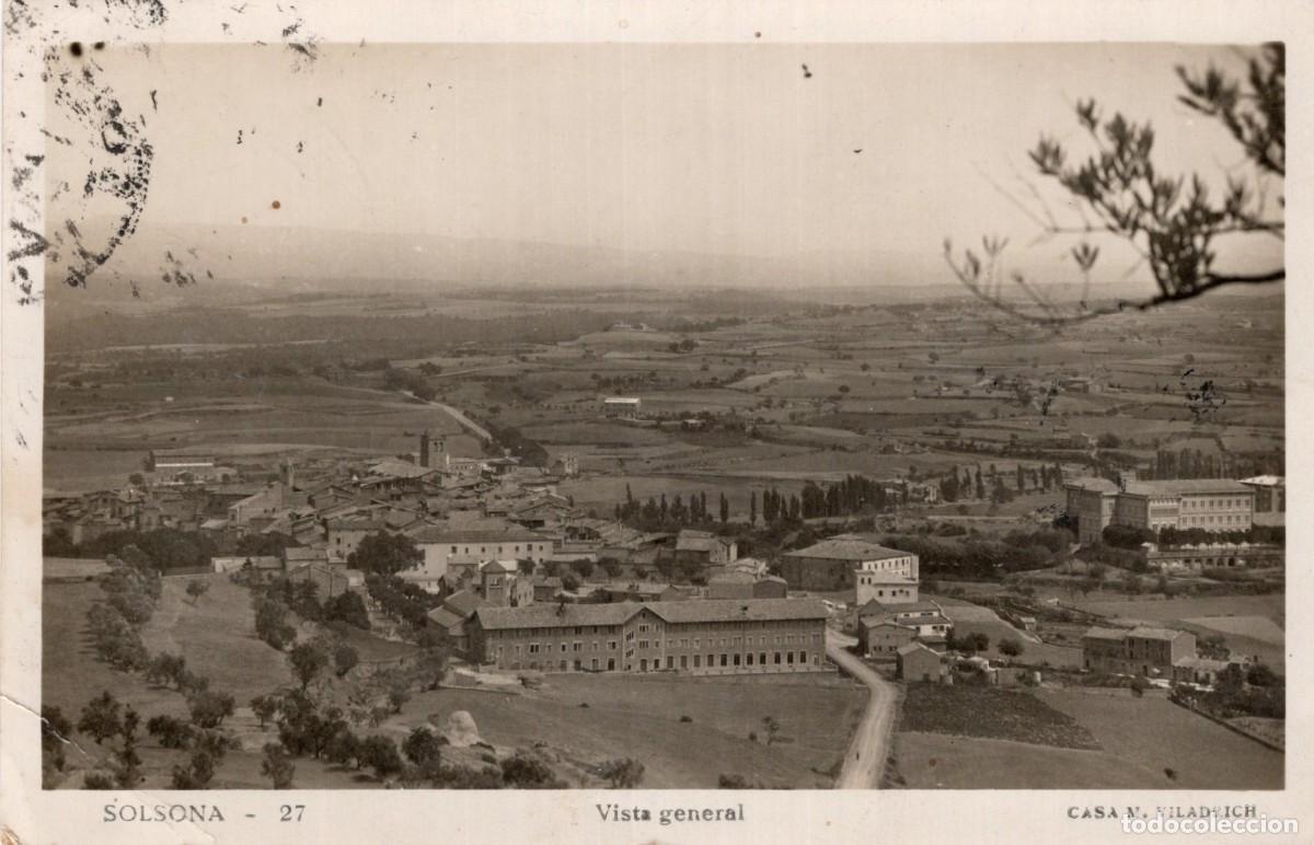 Postales: SOLSONA. 27 VISTA GENERAL. VILADRICH - Foto 1