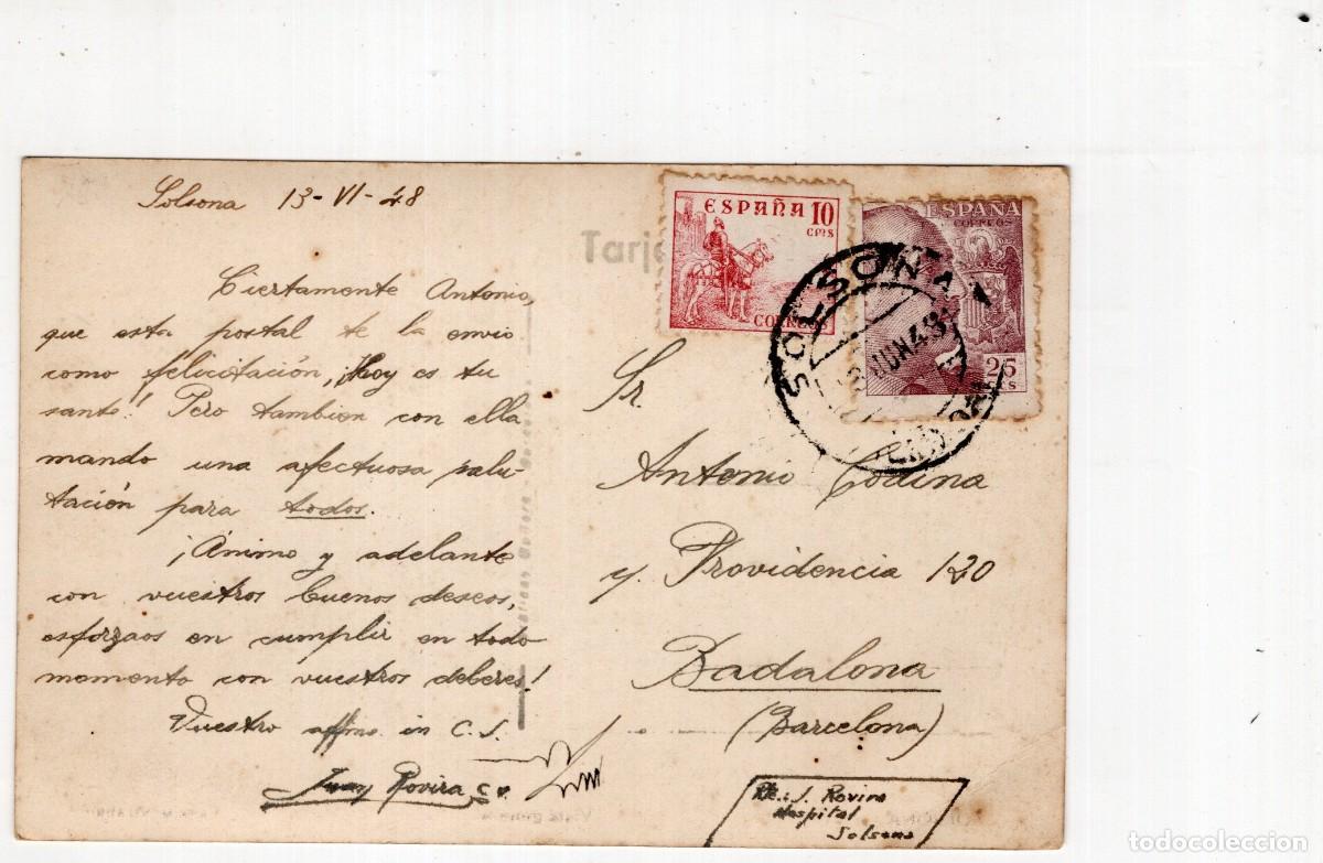 Postales: SOLSONA. 27 VISTA GENERAL. VILADRICH - Foto 2