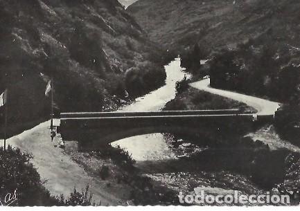 Postales: ANTIGUA POSTAL 137 VALLE DE ARAN LERIDA PUENTE DEL REY FRONTERA FRANCO ESPA&Ntilde;OLA AS
