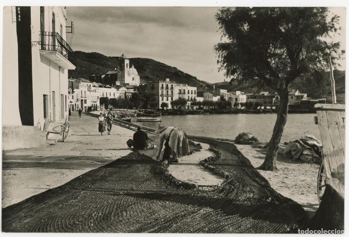 Cartes Postales: a09183 Port De La Selva Remendando Redes Campa&ntilde;a N&ordm;2358 fotografica sc animada