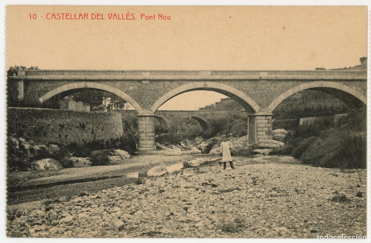Cartoline: a09192 4235 castellar del valles pont nou thomas n&ordm;10 sc
