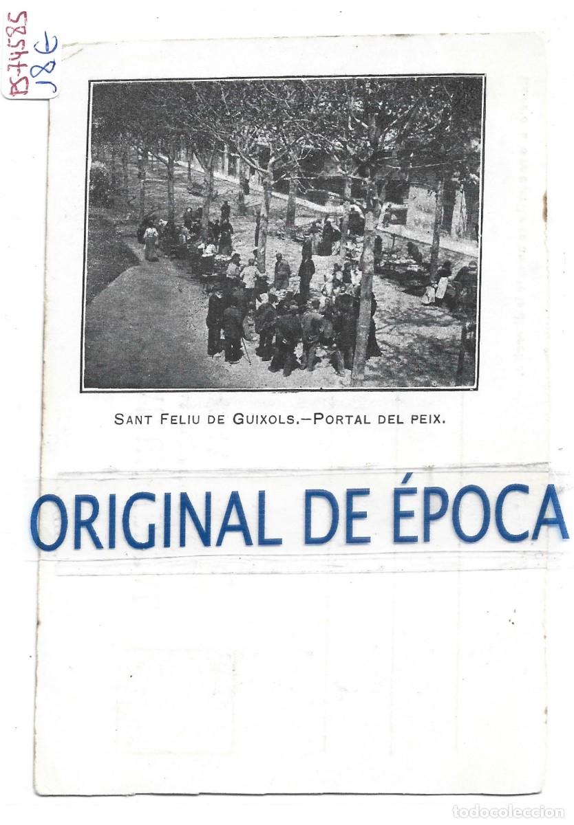 Postales: (PS-74585)POSTAL DE SANT FELIU DE GUIXOLS-PORTAL DEL PEIX