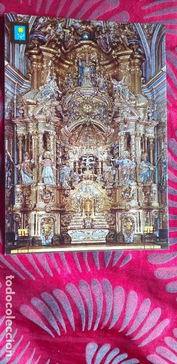 Cartoline: BARCELONA-RVIII-150X105mm.-POSTAL NO ESCRITA-SANTA MARIA D'EL MIRACLE-ALTAR MAYOR SIGLO XVIII