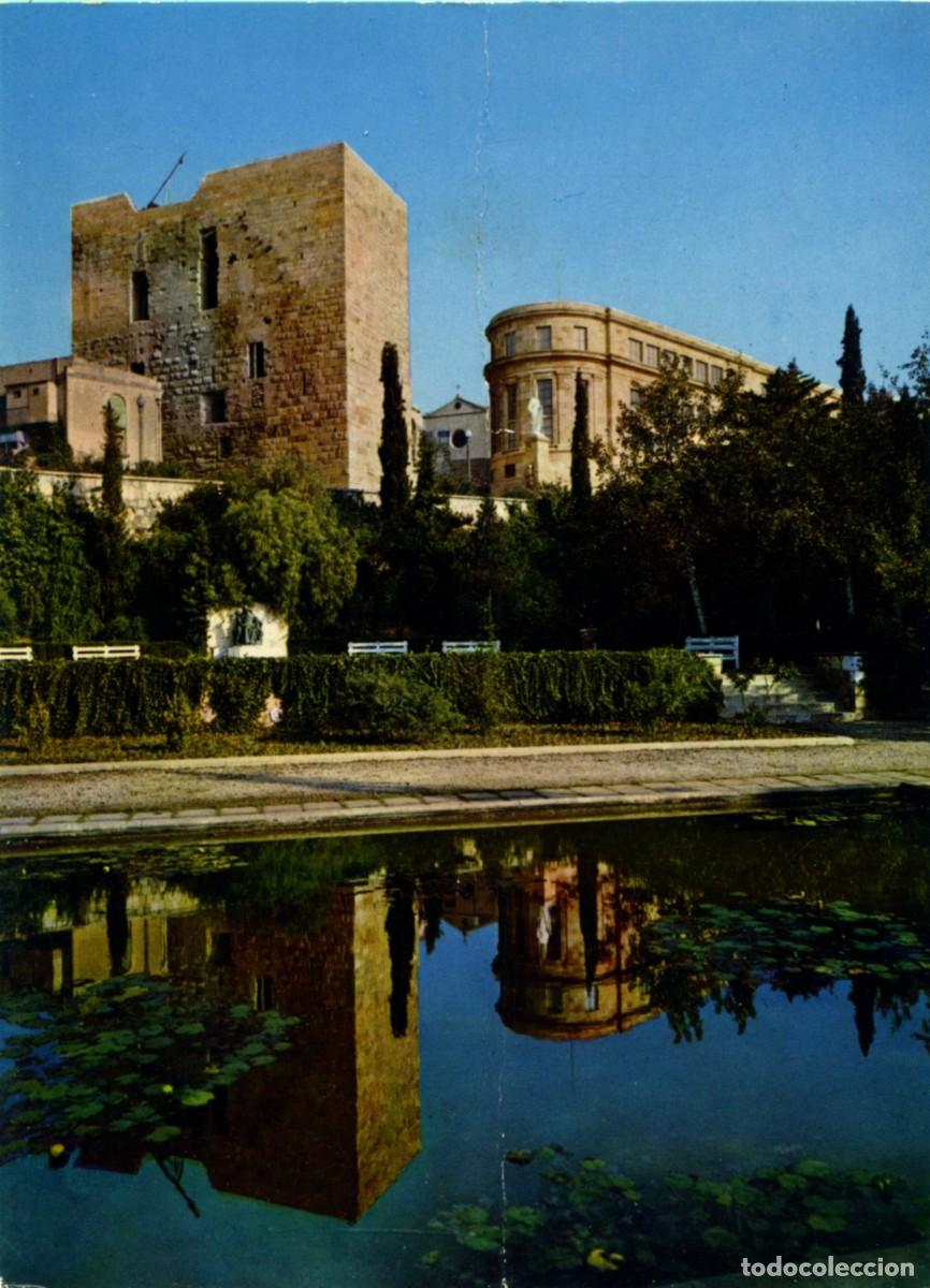 Postales: N&ordm; 2008-TARRAGONA. Al fondo Palacio de Augusto y Museo Arqueol&oacute;gico. Sin circular. ED. TRABAJOS FOTO