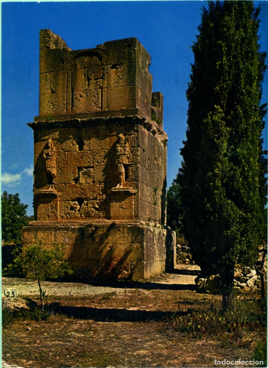 Postales: N&ordm; 2033-TARRAGONA. Tumba romana llamada de Los Escipiones. Sin circular. ED. TALLERES FOTOGR&Aacute;FICOS C