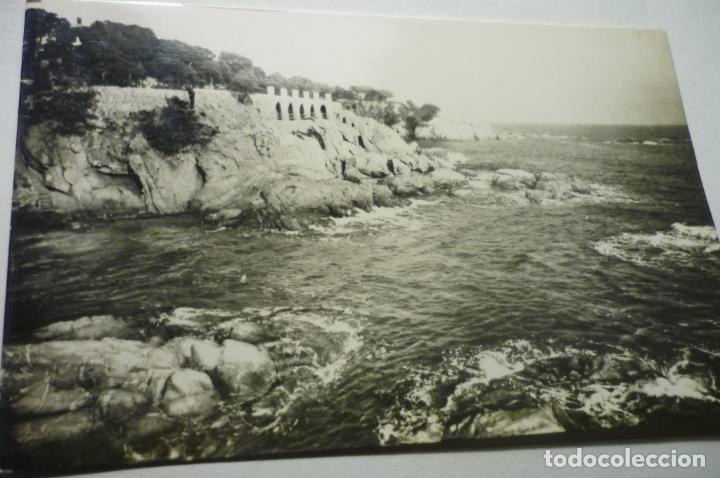 Postales: postal playa de aro.-entrada circulada cm