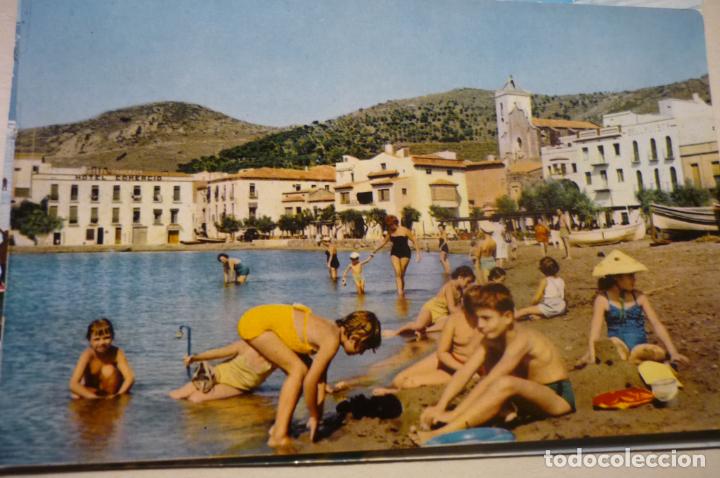 Postales: postal port de la selva,.playa infantil -circulada cm