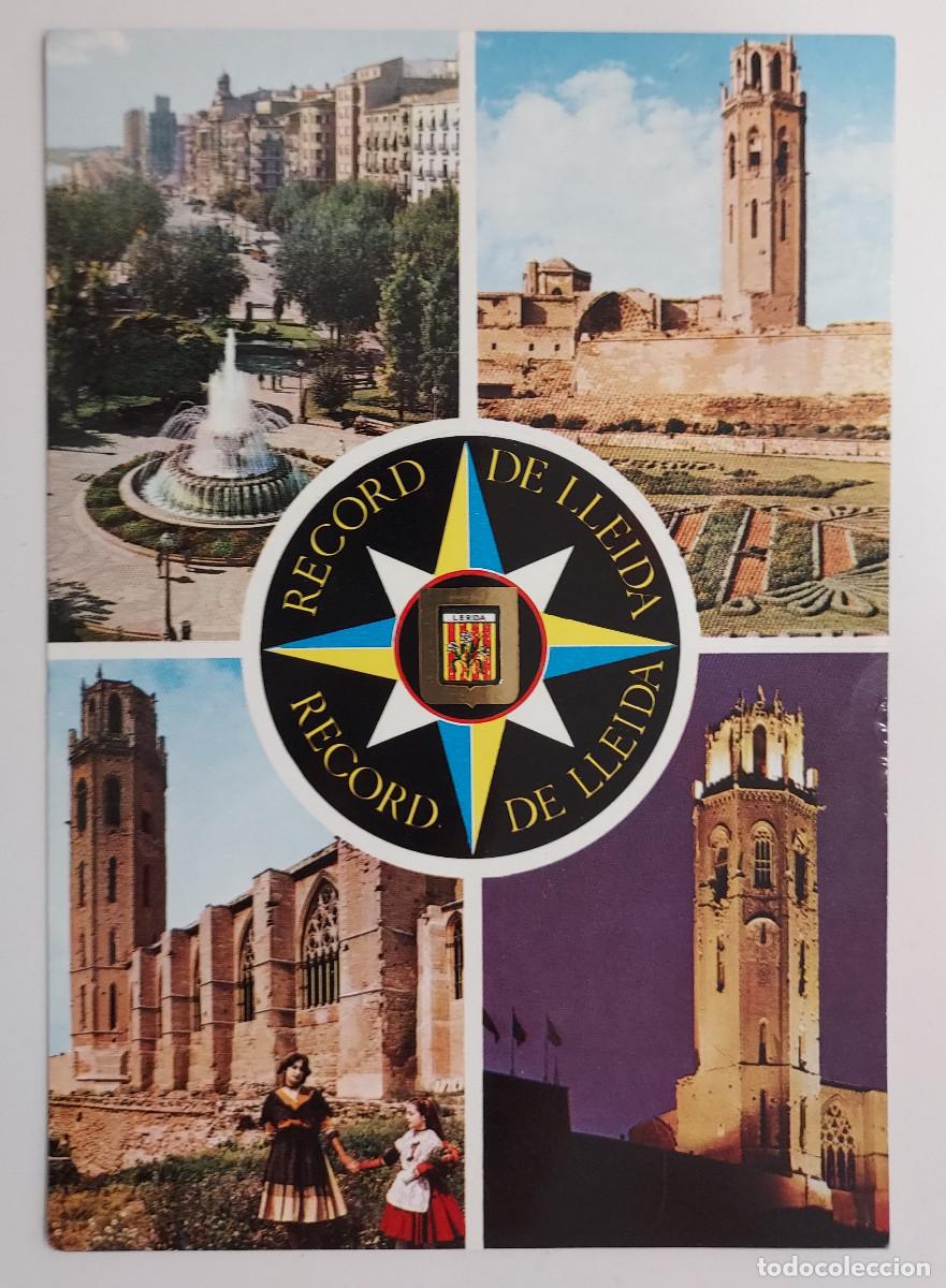 Postales: POSTAL RECORD DE LLEIDA. 1969. CIRCULADA. LERIDA - Foto 1