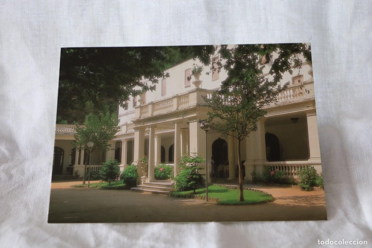 Postales: SANTA COLOMA DE FARNERS LA SELVA BALNEARI TERMES ORION FACHADA FONT 1990