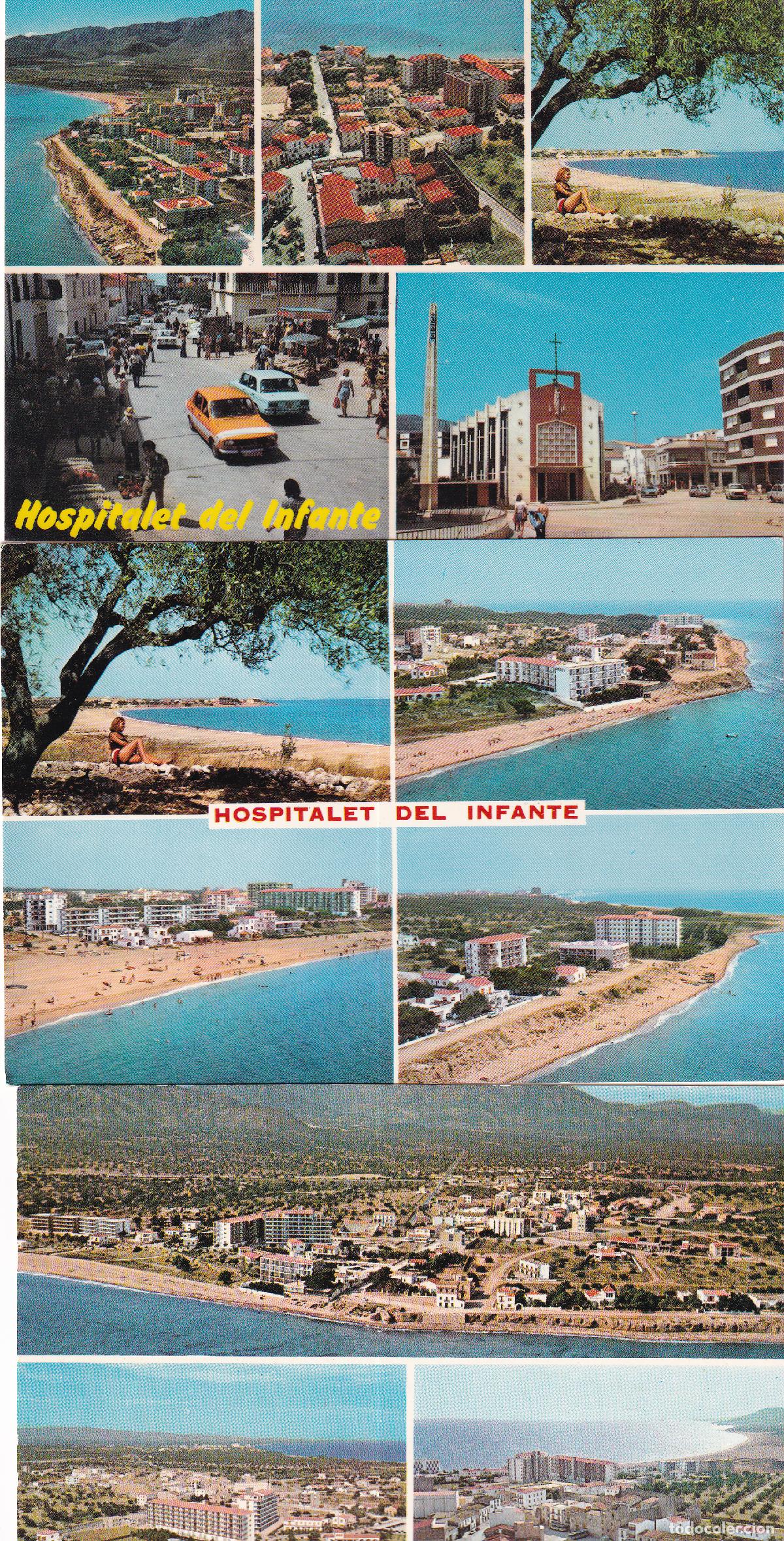 Postales: LOTE HOSPITALET DEL INFANTE