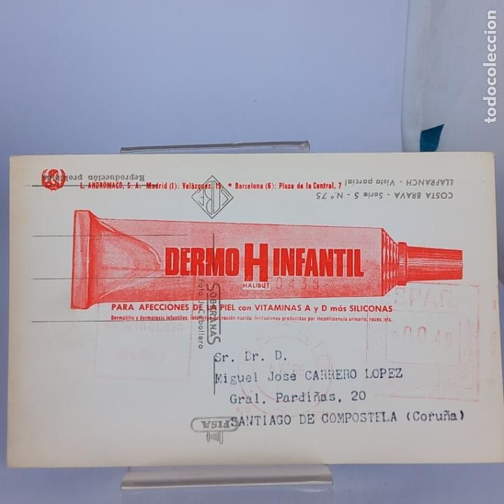 Postales: POSTAL PUBLICITARIA DERMO H INFANTIL - COSTA BRAVA serie 5 - 75