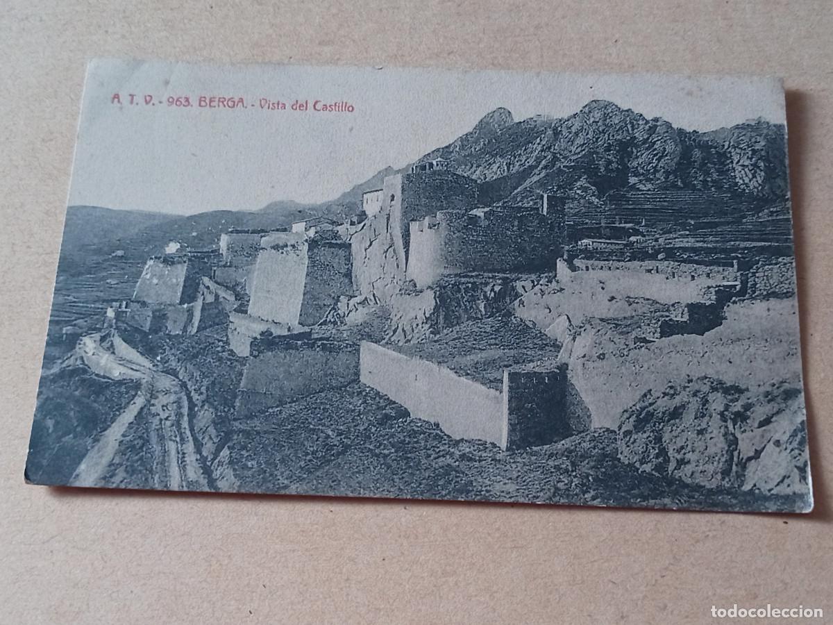 Postales: BERGUED&Agrave; - POSTAL BERGA - VISTA DEL CASTILLO - Foto 1