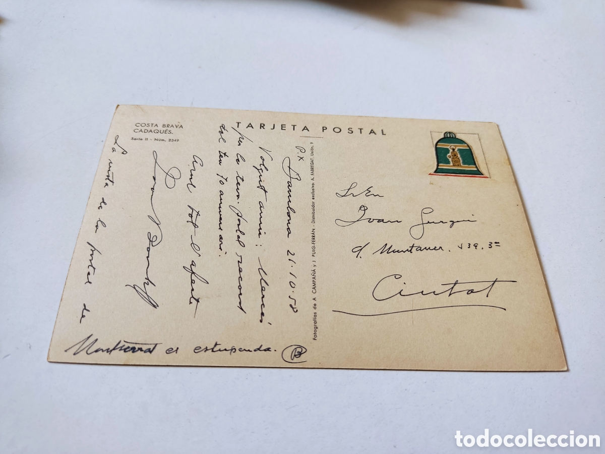 Postales: Postal Cadaqu&eacute;s - Foto 2