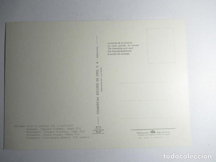 Postales: Santa Maria de lEstany - Monestir - Foto 2