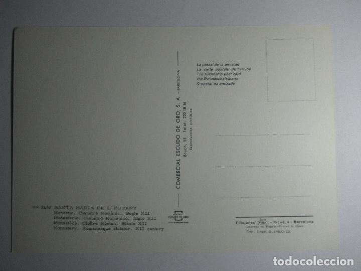 Postales: Santa Maria de lEstany - Monestir - Foto 2