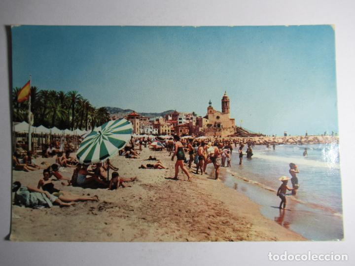 Postales: Sitges - Playa de Oro - Foto 1