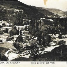 Postales: VALLFOGONA DEL RIUCORP - 2. VISTA GENERAL DEL VALLE - FOTO L. ROISIN - CIRCULADA