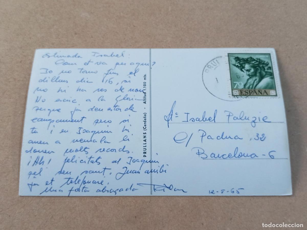 Postales: CERDANYA - POSTAL PRULLANS - Foto 2