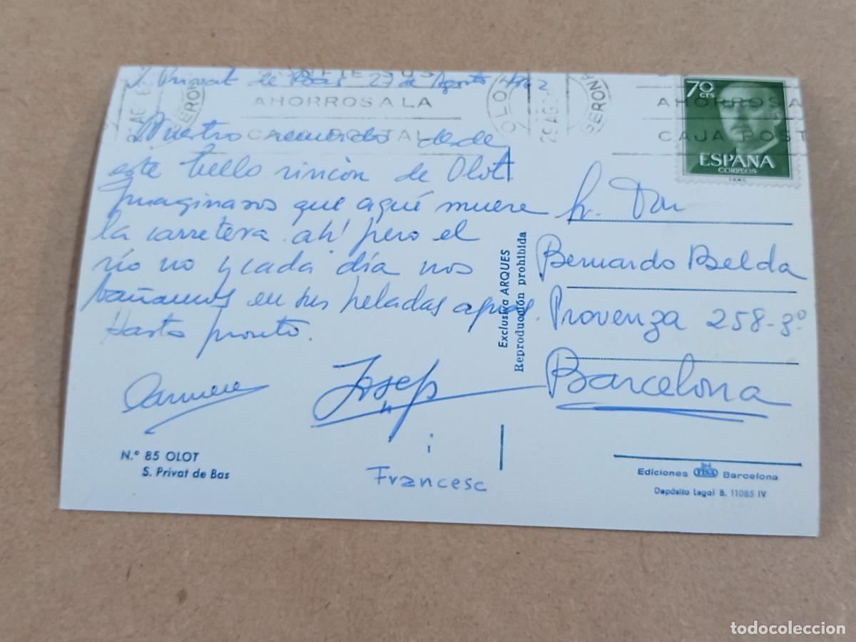 Postales: GARROTXA - POSTAL S. PRIVAT DE BAS - OLOT - Foto 2