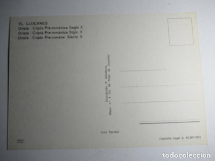 Postales: Llu&ccedil;an&egrave;s - Orist&agrave;. Cripta - Foto 2