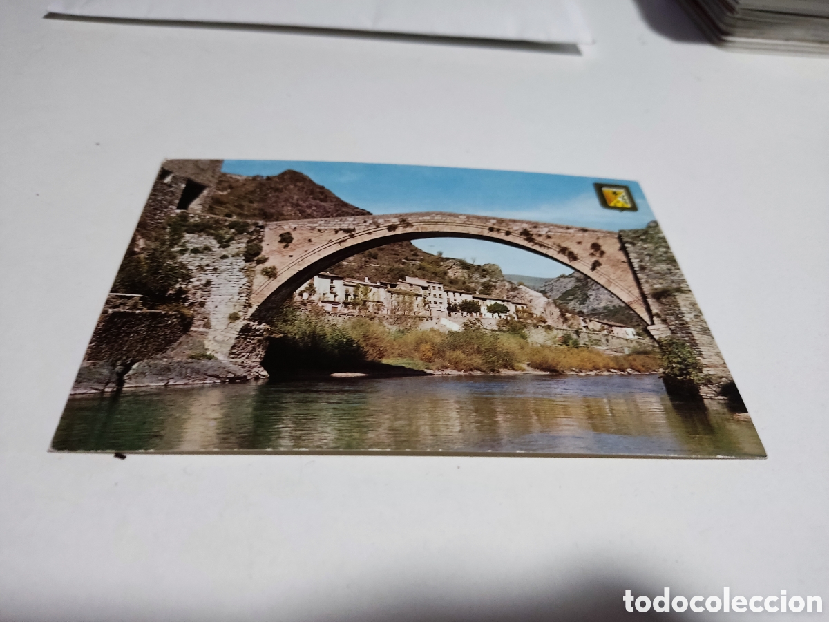 Postales: Postal El Pallars puente rom&aacute;nico
