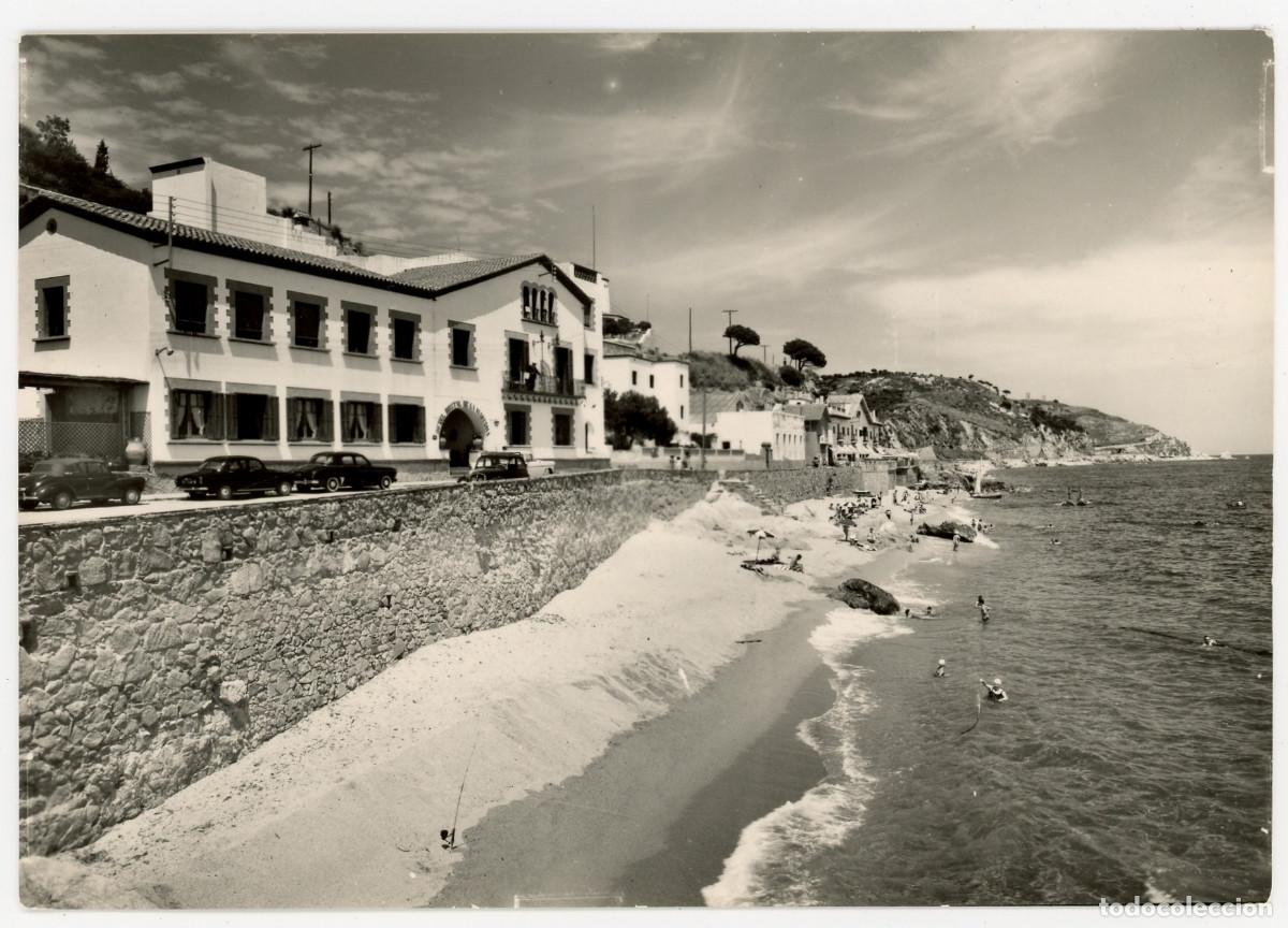Postales: a09193 Sant pol de mar mirador playa soberanas n&ordm;1 circulada coches