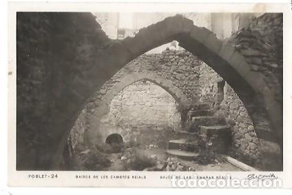 Cartes Postales: ANTIGUA POSTAL 24 POBLET BAIXOS DE LES CAMBRES REIALS ZERKOWITZ