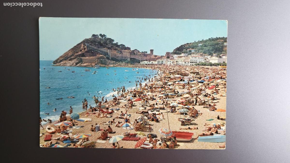 Postkarten: POSTAL TOSSA DE MAR (COSTA BRAVA) PLAYAS DE ESPA&Ntilde;A MURALLAS - CYP CAMPA&Ntilde;&Aacute; PUIG-FERR&Aacute;N N&ordm; 2015 - S/C