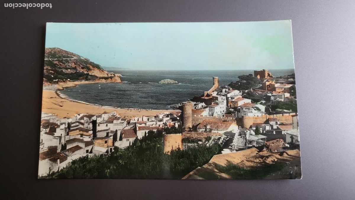 Postkarten: POSTAL TOSSA DE MAR (COSTA BRAVA) VILA VELLA PLATJA GRAN MURALLES ZERKOWITZ MR 4 COLOREADA CIRCULADA