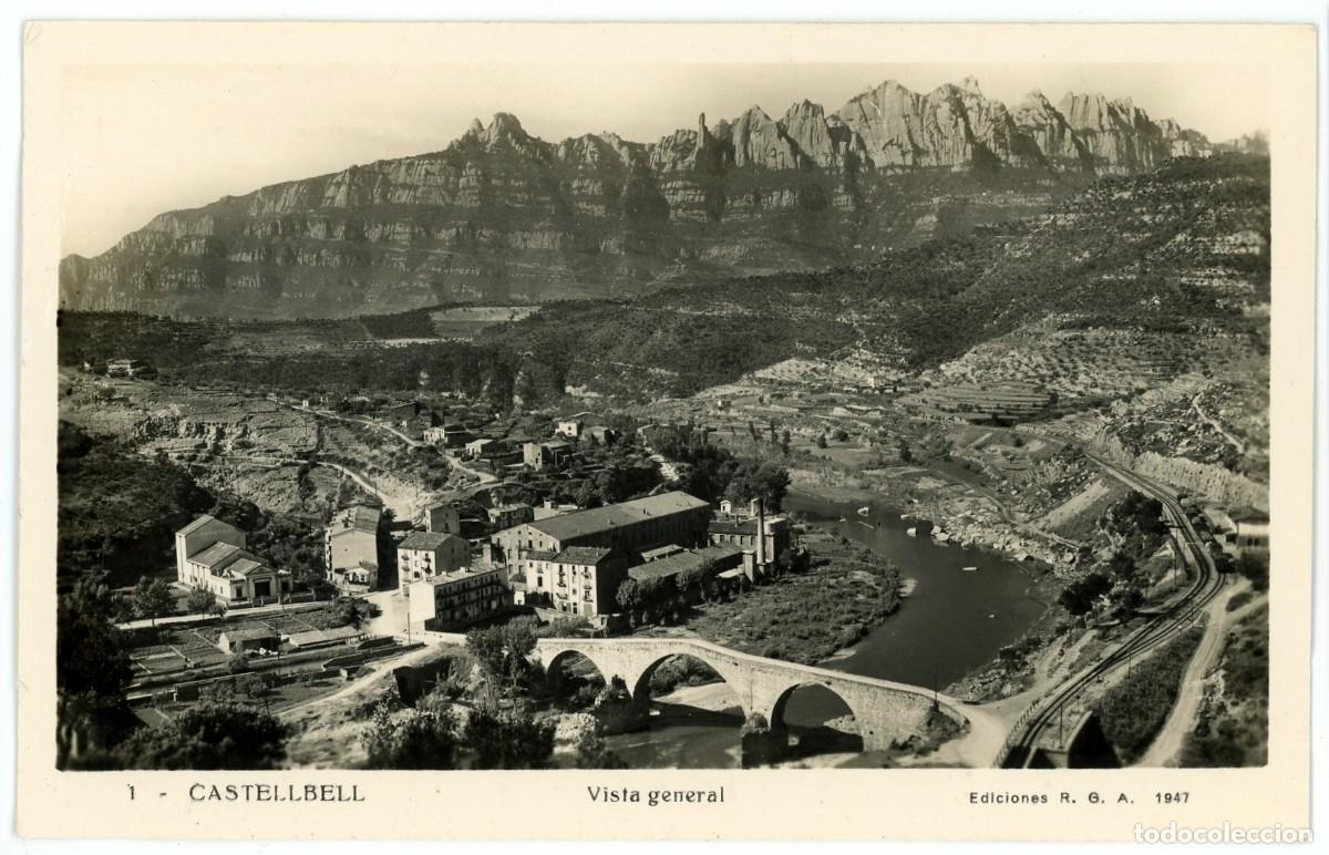 Postcards: a09209 castellbell i el vilar vista general rga n&ordm;1 fotografica sc