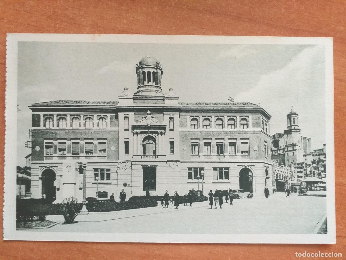 Postales: POSTAL DE GERONA - PALACIO DE COMUNICACIONES - Foto 1