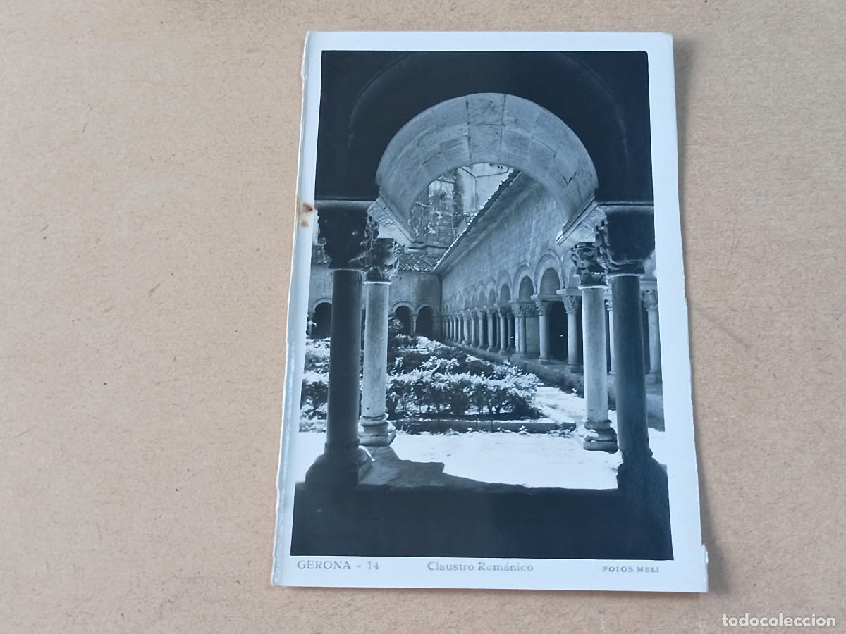 Postales: GIRON&Egrave;S - POSTAL GERONA - CLAUSTRO ROM&Aacute;NICO - Foto 1