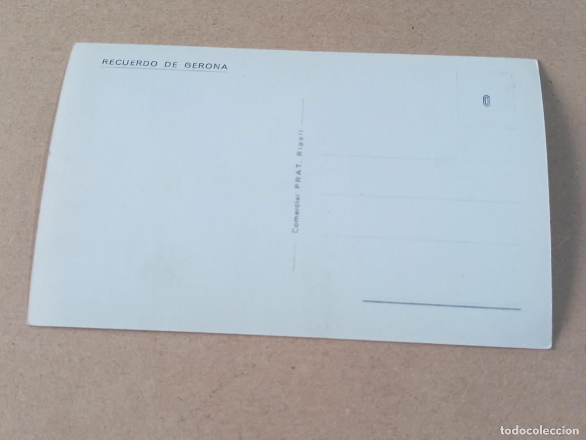 Postales: GIRON&Egrave;S - POSTAL GERONA - RECUERDO - Foto 2