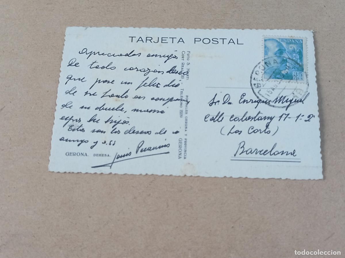 Postales: GIRON&Egrave;S - POSTAL GERONA - DEHESA - Foto 2