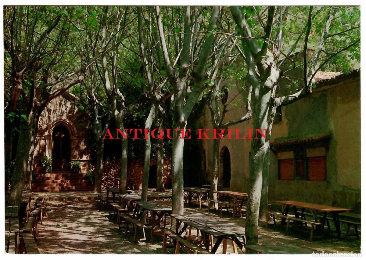 Postales: ESPLUGA DE FRANCOLI N&ordm; 9 PLA&Ccedil;A SANTUARI DE LA TRINITAT / EDICION RAYMOND / SIN FRANQUEAR