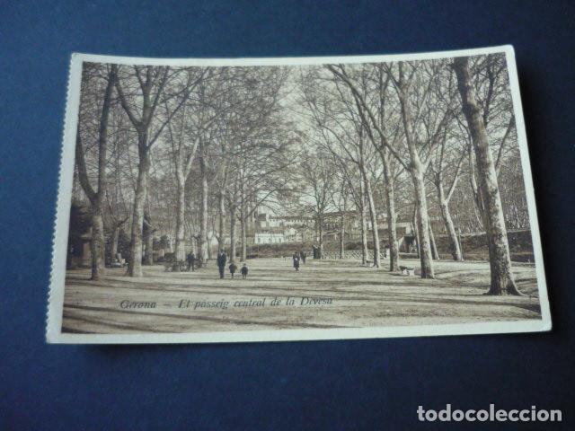 Postales: GERONA PASEO CENTRAL DE LA DEHESA - Foto 1