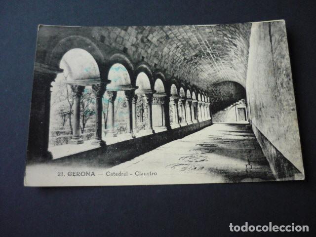 Postales: GERONA CATEDRAL CLAUSTRO - Foto 1