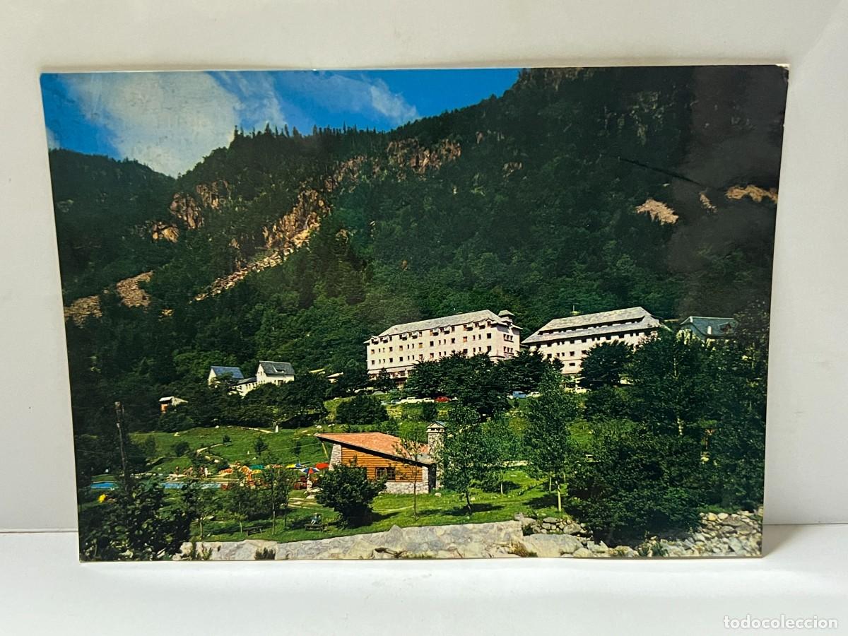 Postales: TARJETA POSTAL. PIRINEO CATALAN. 2141.- BALNEARIO DE CALDAS DE BOHI. VISTA PARCIAL. ED. ARRIBAS