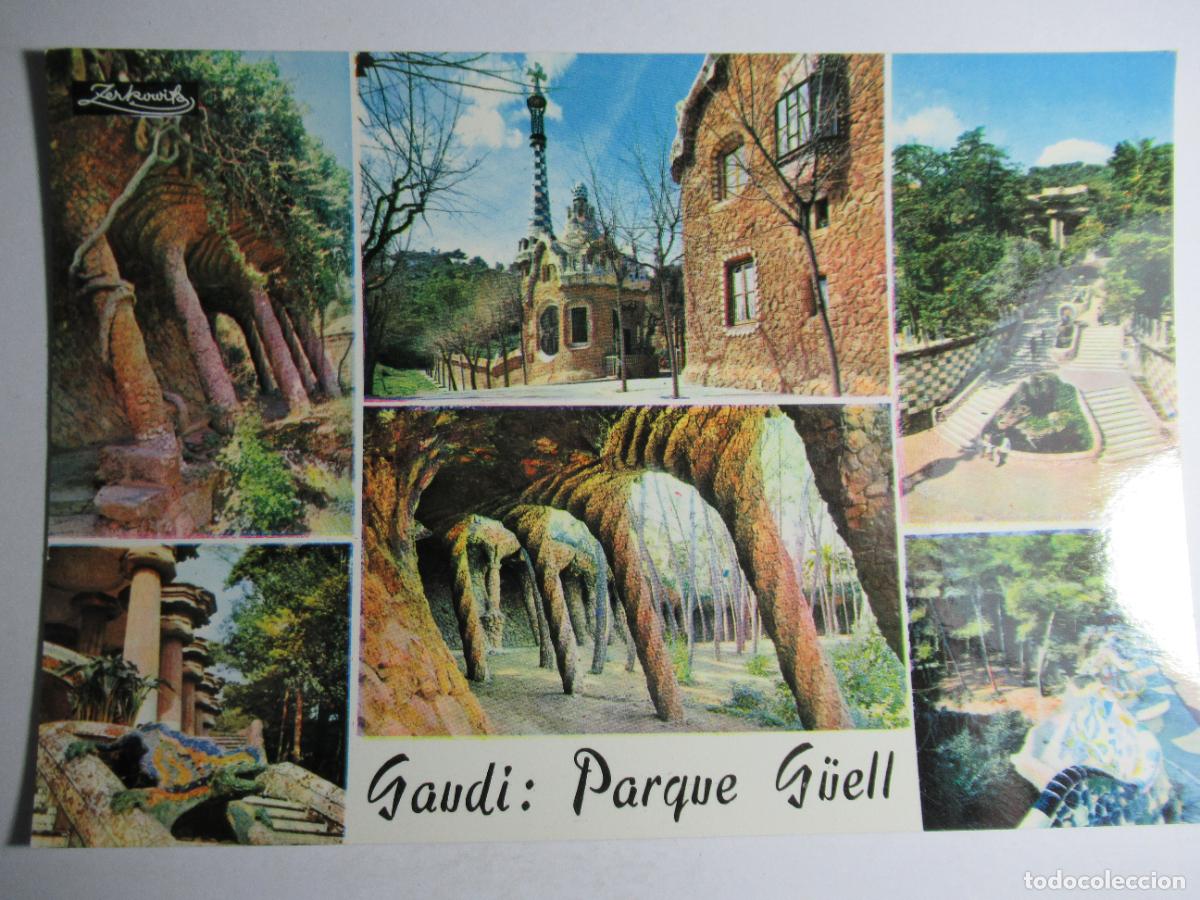 Postales: Barcelona - Gaud&iacute;: Parque G&uuml;ell - Foto 1