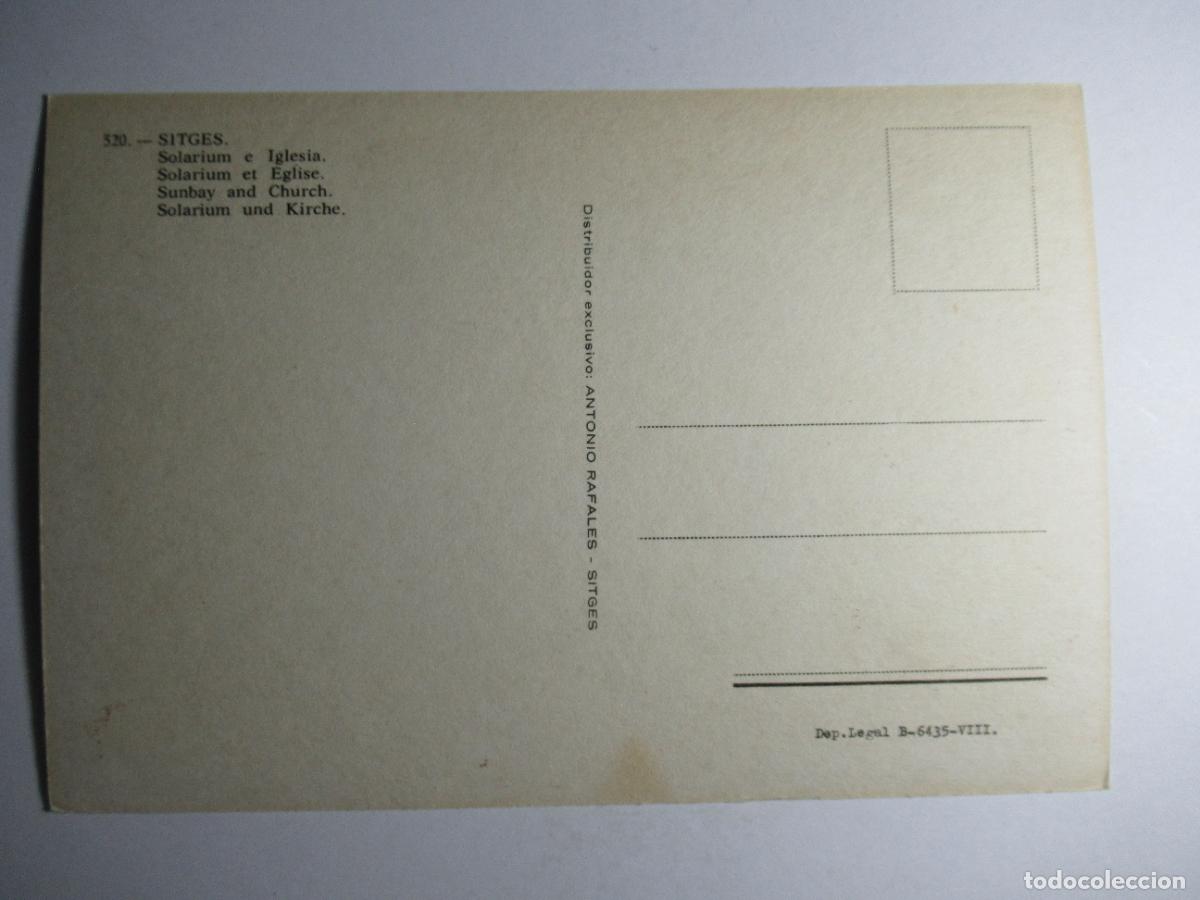 Postales: Sitges - Solarium e Iglesia - Foto 2