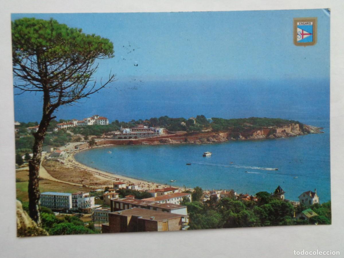 Postales: POSTAL DE S&acute;AGARO , SANT FELIU DE GUIXOLS ( COSTA BRAVA ): VISTA GENERAL . A&Ntilde;OS 70