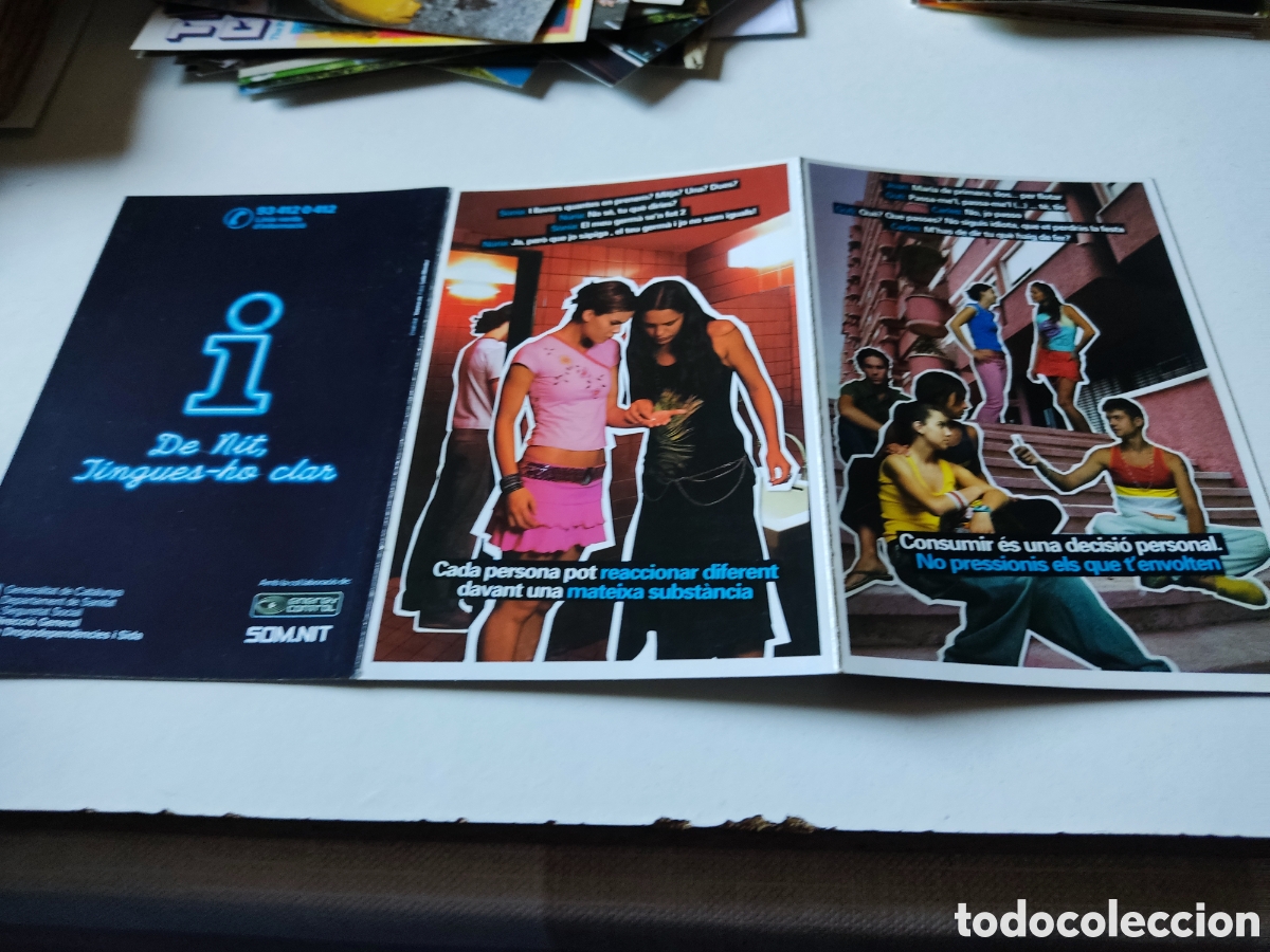 Postales: Postal drogas no, Barcelona - Foto 1