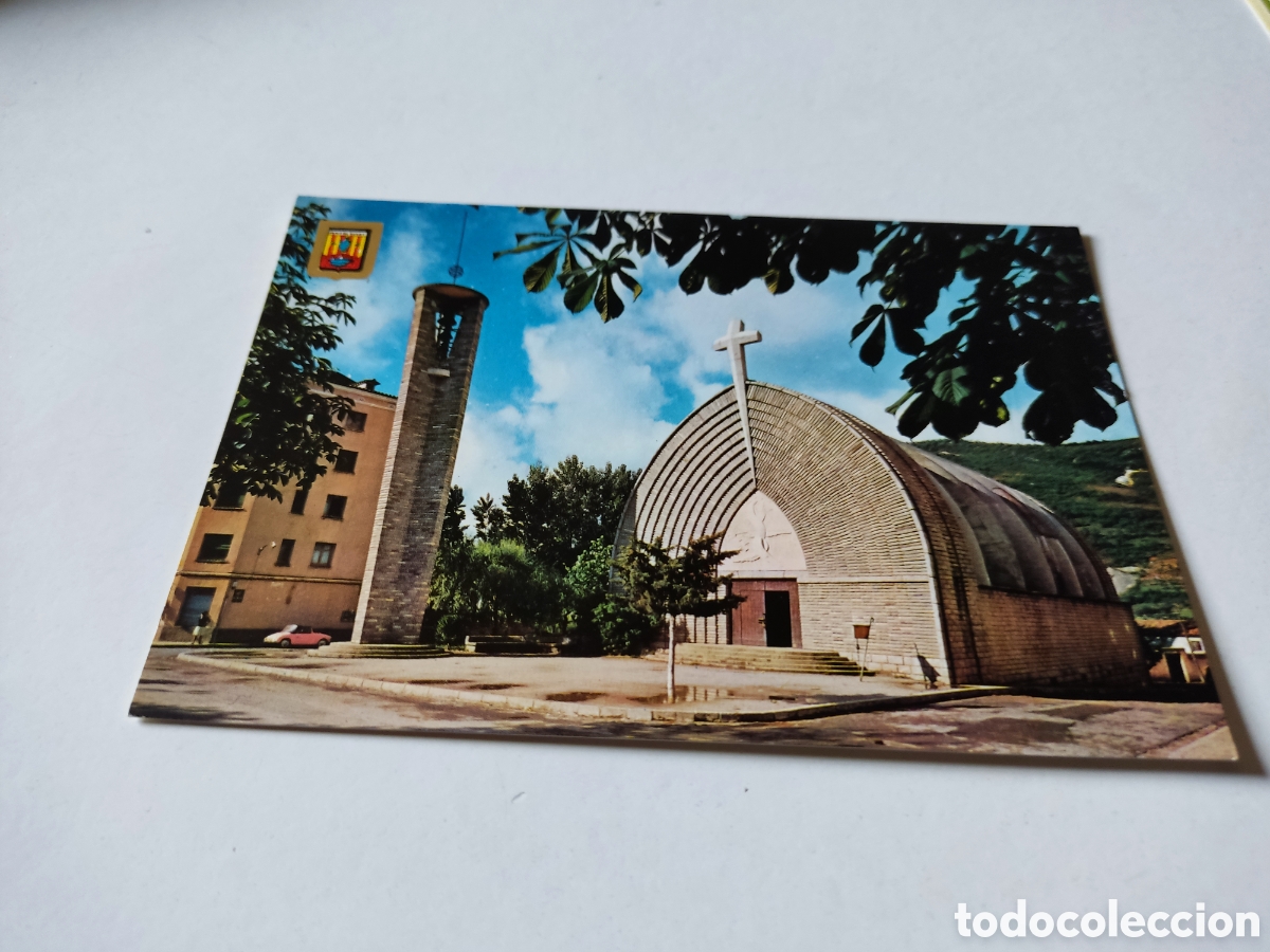 Postales: Postal El Pallars, iglesia