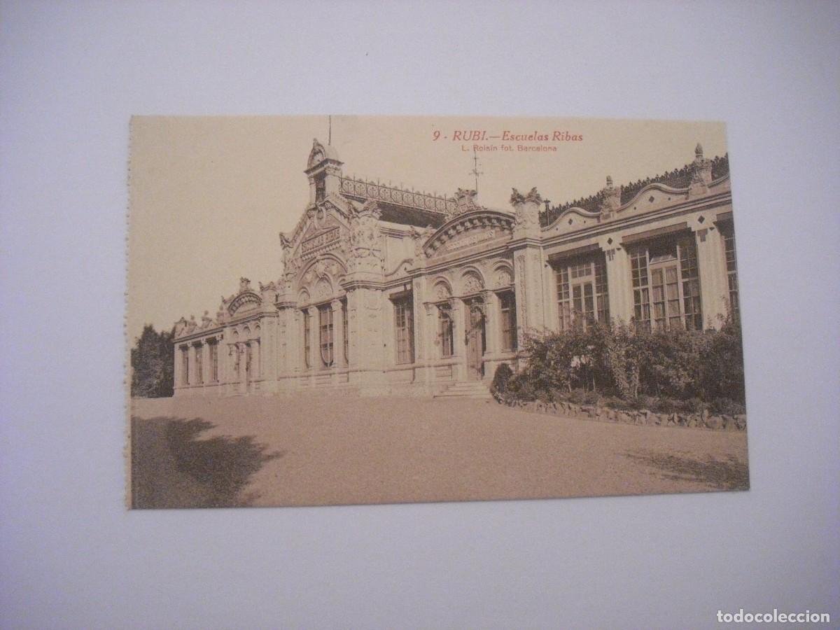 Postcards: RUBI N. 9. ESCUELAS RIBAS. ROISIN, SIN CIRCULAR