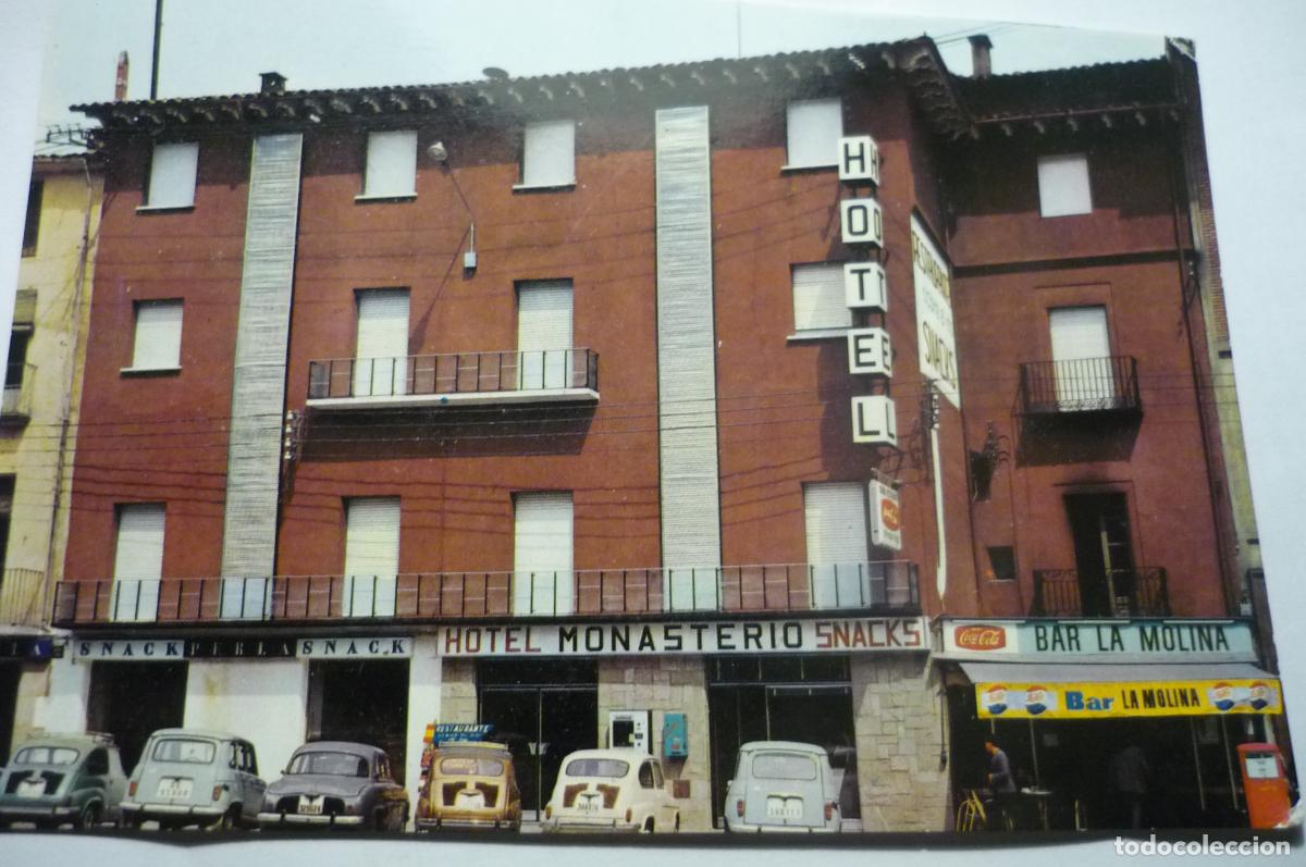 Postales: postal hotel monasterio ripoll .-coches seat...